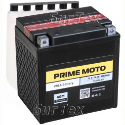 Мото аккумулятор PRIME MOTO YIX30L-BS AGM 30 Ач Мото аккумулятор PRIME MOTO YIX30L-BS AGM 30 Ач