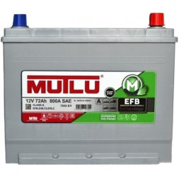 Аккумулятор автомобильный MUTLU EFB 72Ач 760А Аккумулятор автомобильный MUTLU EFB 72Ач 760А