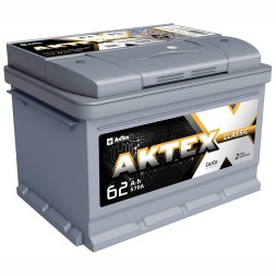 Аккумулятор автомобильный АКТЕХ CLASSIC 62Ah 570А (низкий) Аккумулятор автомобильный АКТЕХ CLASSIC 62Ah 570А (низкий)