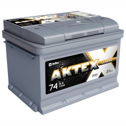 Аккумулятор автомобильный АКТЕХ CLASSIC 74 Ач 720A (низкий) Аккумулятор автомобильный АКТЕХ CLASSIC 74 Ач 720A (низкий)
