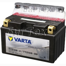 Мото аккумулятор VARTA Powersports AGM YTZ10S-BS 8 Ач Мото аккумулятор VARTA Powersports AGM YTZ10S-BS 8 Ач