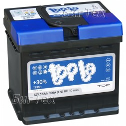 Аккумулятор автомобильный Topla Top 55 Ач Аккумулятор автомобильный Topla Top 55 Ач