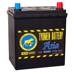 Аккумулятор автомобильный TYUMEN ASIA 40Ач, 370А Аккумулятор автомобильный TYUMEN ASIA 40Ач, 370А