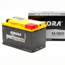 Аккумулятор автомобильный AURORA DIN AGM SA 56020 L4 60 Ач Аккумулятор автомобильный AURORA DIN AGM SA 56020 L4 60 Ач