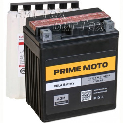 Мото аккумулятор PRIME MOTO PTX7L-BS AGM 7 Ач Мото аккумулятор PRIME MOTO PTX7L-BS AGM 7 Ач