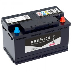 Аккумулятор автомобильный BUSHIDO AGM Start Stop L4, 85Ah 850A Аккумулятор автомобильный BUSHIDO AGM Start Stop L4, 85Ah 850A