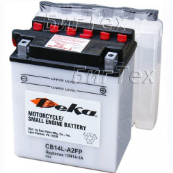 Мото аккумулятор Deka CB14L-A2, 14 А/ч Мото аккумулятор Deka CB14L-A2, 14 А/ч