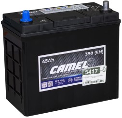 Аккумулятор автомобильный CAMEL EFB Asia 45Ач 390А N55L Аккумулятор автомобильный CAMEL EFB Asia 45Ач 390А N55L