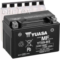 Мото аккумулятор YUASA AGM YTX9-BS 8.4 Ач Мото аккумулятор YUASA AGM YTX9-BS 8.4 Ач