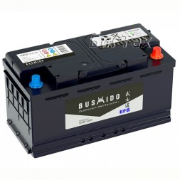 Аккумулятор автомобильный BUSHIDO EFB Start Stop LN5 100Ah 900A Аккумулятор автомобильный BUSHIDO EFB Start Stop LN5 100Ah 900A