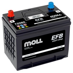 Аккумулятор автомобильный MOLL EFB S95 Start-Stop 80Ah (72080) Аккумулятор автомобильный MOLL EFB S95 Start-Stop 80Ah (72080)