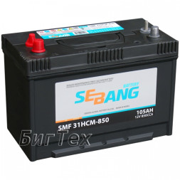 Аккумулятор лодочный SEBANG SMF 31HCM-850, 105 Ач Аккумулятор лодочный SEBANG SMF 31HCM-850, 105 Ач