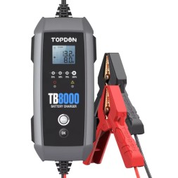 Зарядное устройство TOPDON TB8000, 6-12 Вольт Зарядное устройство TOPDON TB8000, 6-12 Вольт
