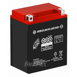 Мото аккумулятор WBR SMT12-14-A AGM YTX14AH-BS 14 Ач 210А Мото аккумулятор WBR SMT12-14-A AGM YTX14AH-BS 14 Ач 210А