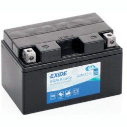 Мото аккумулятор EXIDE AGM 12-8, 8.6 Ач (YTZ10) Мото аккумулятор EXIDE AGM 12-8, 8.6 Ач (YTZ10)