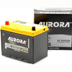 Аккумулятор автомобильный AURORA JIS AGM AX S65D26R 75 Ач 750A Аккумулятор автомобильный AURORA JIS AGM AX S65D26R 75 Ач 750A